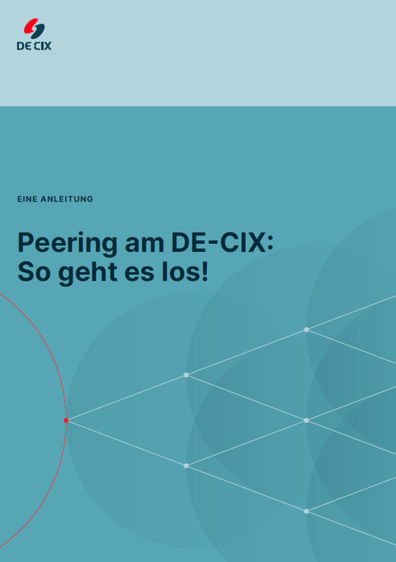 Peering am DE-CIX cover