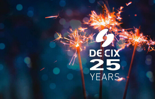 DE-CIX 25 years