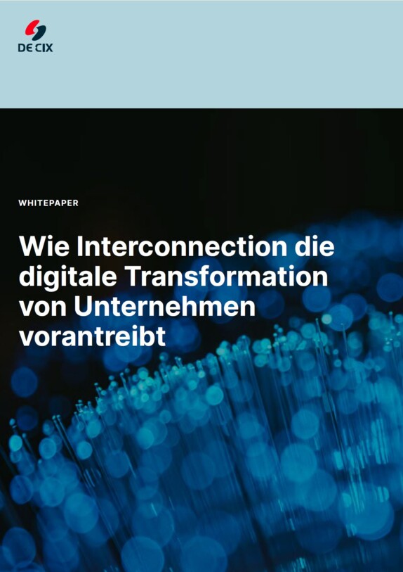 Wie Interconnection die digitale Transformation von Unternehm vorantreibt Cover